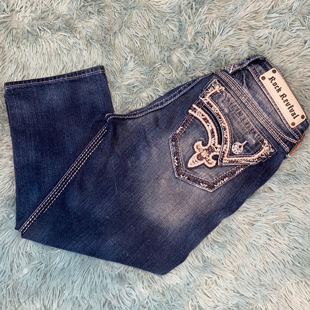 Rock Revival Alexia Cropped Jeans